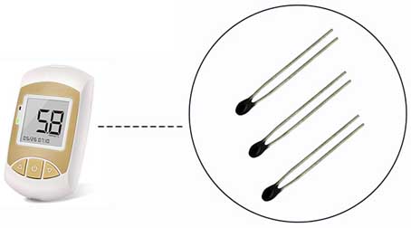 Blutzuckermessgerät vom Elektrodentyp NTC-Thermistor