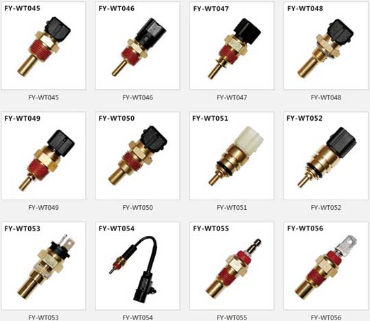 Detección de resistencia del sensor de temperatura del agua de refrigeración