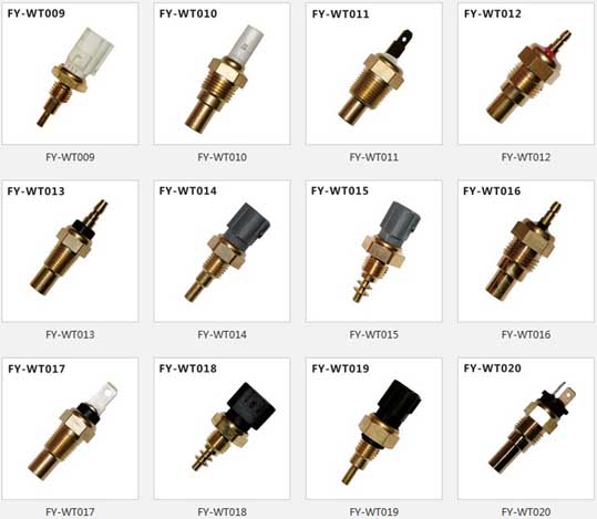 Conjunto del sensor de temperatura del agua del motor