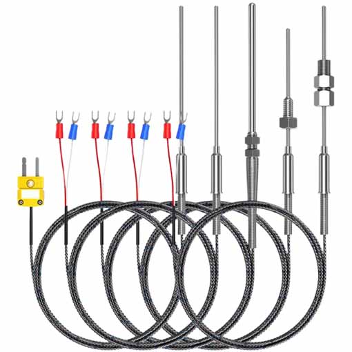 Sonda de sensor de temperatura PT100 E, J, T