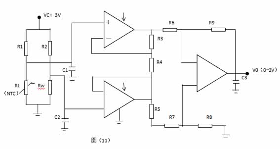 Design NTC thermistor as a sensitive element to collect temperature data 