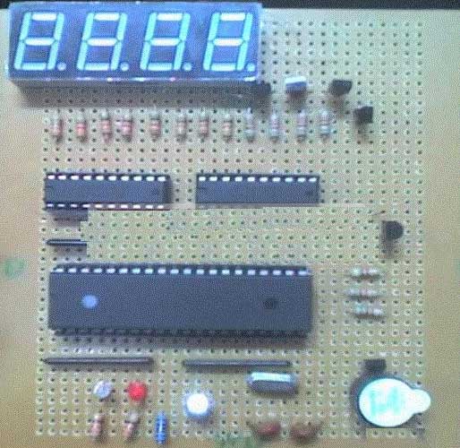 Elektronischer Temperatur alarm DS18B20